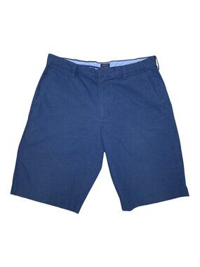 J.Crew Rivington Mens Navy Pinstripe Shorts 33 Classic Fit Cotton Preppy.